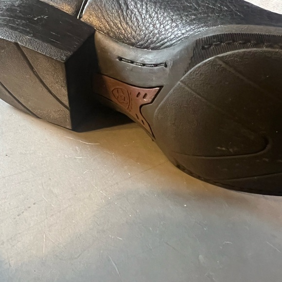 Ariat | Black Leather Cowboy Boots - Men’s - Picture 6 of 11